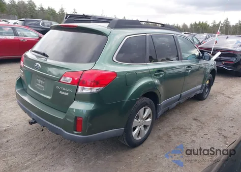 2011 Subaru Outback 2.5I Premium из США, поврежденный, VIN 4S4BRBCC8B3389967